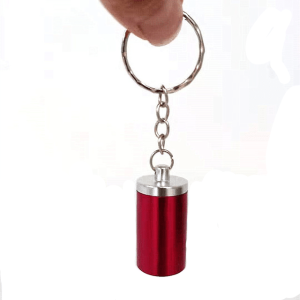 Cendrier porte-clés à visser – Porte clé, rouge