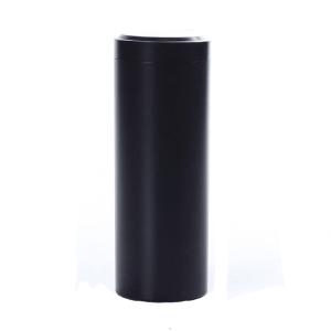 Cendrier de poche cylindrique – Tubulaire, noir