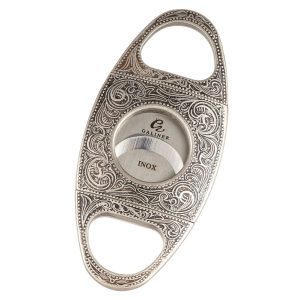 Coupe-cigare vintage – Motifs anciens, argent