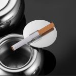 Cendrier à couvercle basculant – Support cigarette – vue 6