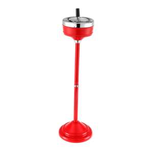 Cendrier extérieur sur pied – Rodlë, rouge
