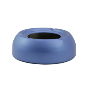 Cendrier rond en acier – Vintage, bleu