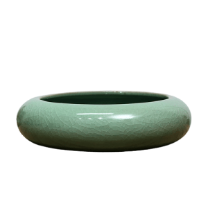 Cendrier bleu – Céramique bleue, vert