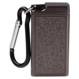 Cendrier de voyage en inox – Ciullo, noir