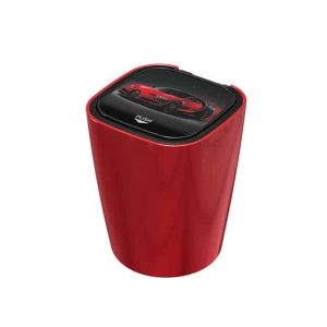 Cendrier de voiture à poussoir, rouge