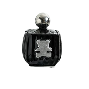 Cendrier ourson – Petit Ourson, noir