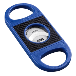 Coupe-cigare double guillotine de poche – Pivot, bleu