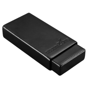 Étui 3 cigares en cuir – Weok, noir