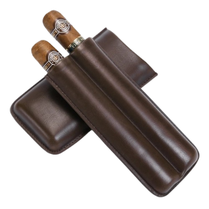 Étui à cigare cuir – Faleth, marron